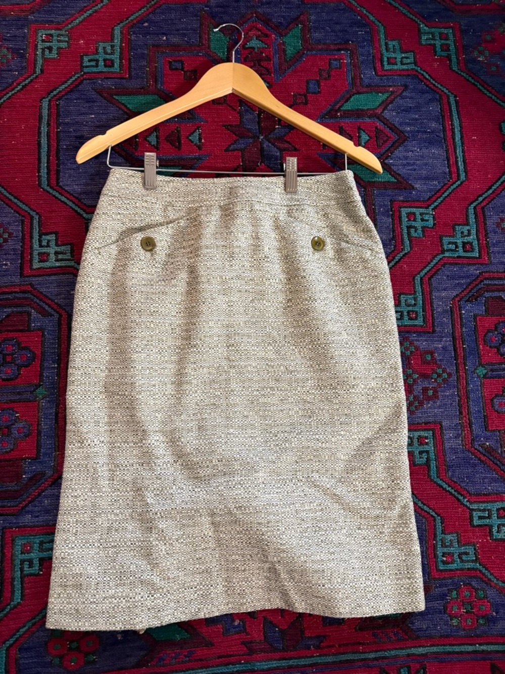 MaxMara Textured Skirt, Sz 4